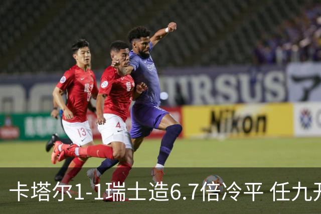 卡塔尔1-1瑞士造6.7倍冷平 任九开53注25.3万元